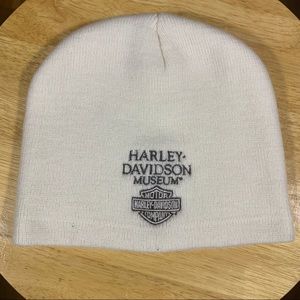 Harley Davidson New White Beanie